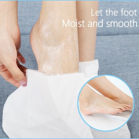 Milky skin care moisturizing foot mask - Picture 1 of 16